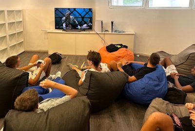 Chill area in Brook Hill Upper Secondary School