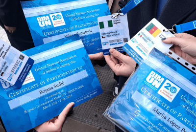 Brook Hill’s participation in the BIMUN conference